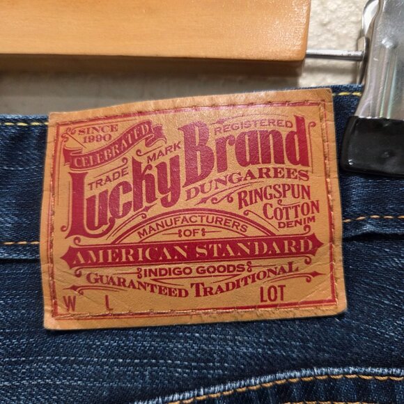 Lucky Brand Vintage Womens 6/28 Cropped Light Distressed Denim Jeans - Picture 7 of 11